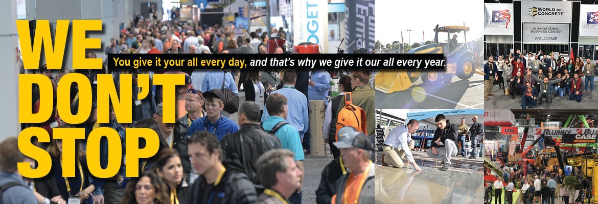 Welcome To World of Concrete