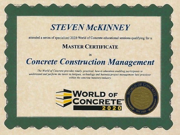WOC Education Master Certificate