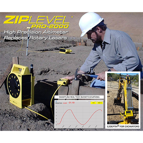 ZIPLEVEL® PRO-2000 High Precision Altimeter