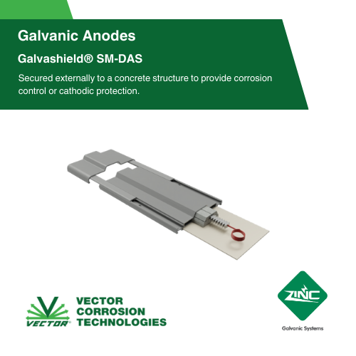 Galvashield® Surface Mounted Distributed Anode System