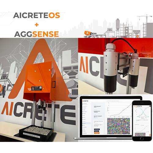 AggSense & AICreteOS: AI-Powered QC Software & Aggregate Sensor
